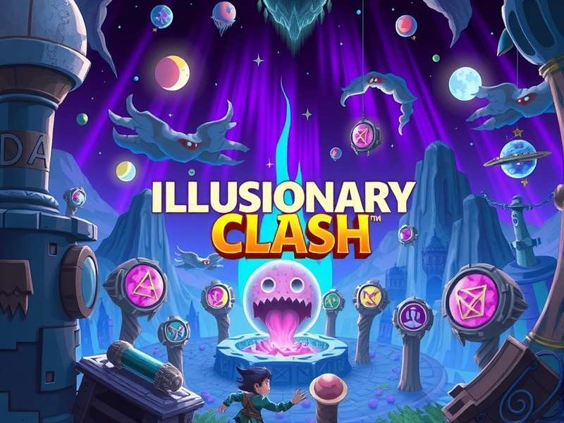 Illusionary Clash Game Banner